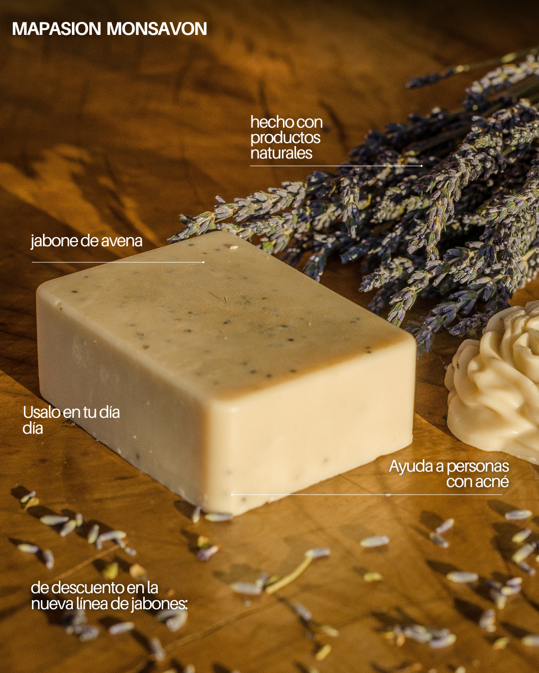jabón natural de avena jabón natural de avena